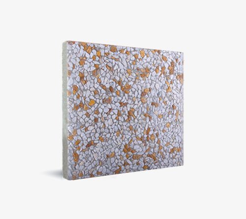 موزایيک واش بتن (سفید-لیمویی) 40x40cm