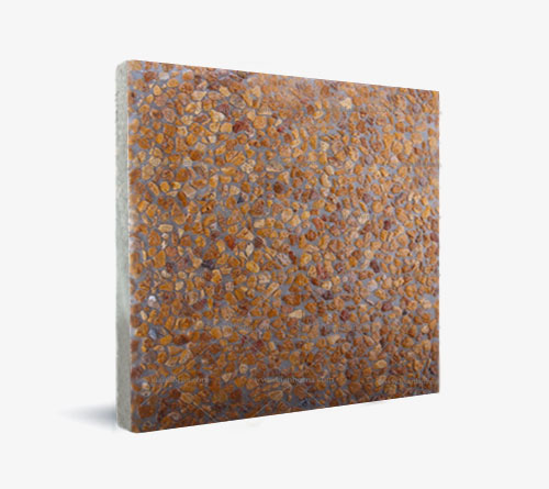 موزاییک واش بتن (لیمویی) 50x50cm